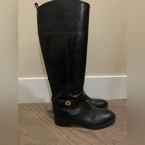 Tory Burch leather boots
